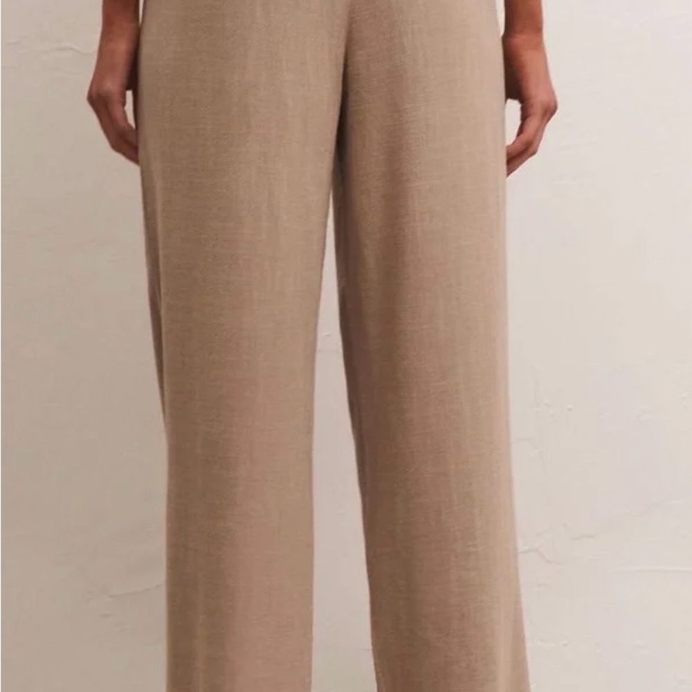 Z Supply Tan Wide Leg Women's Pants